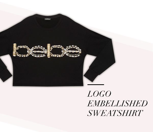 Logo Embellished Sweatshirt