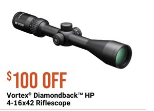 Vortex® Diamondback HP 4-16x42 Riflescope