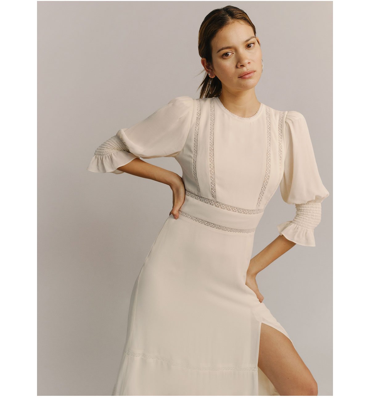 Dolan Dress White