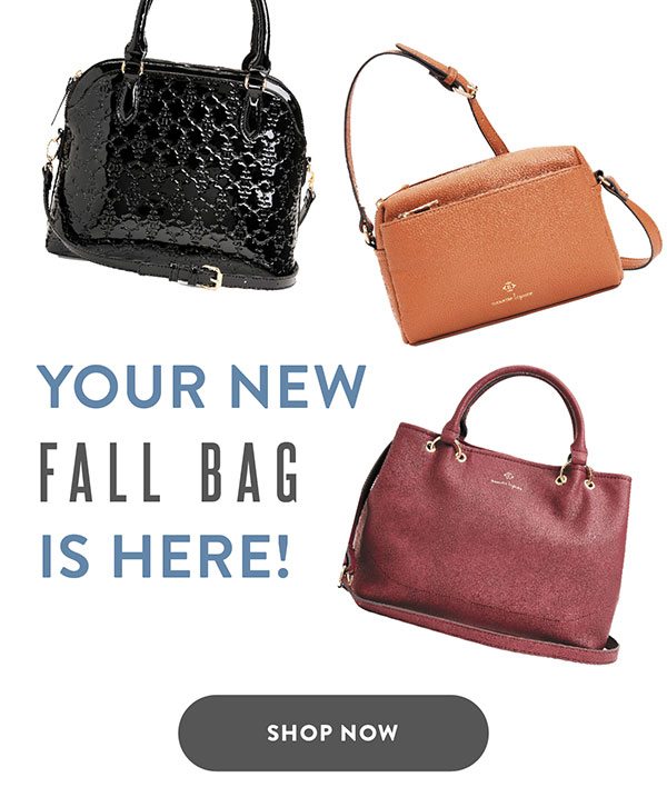 Your New Fall Bag