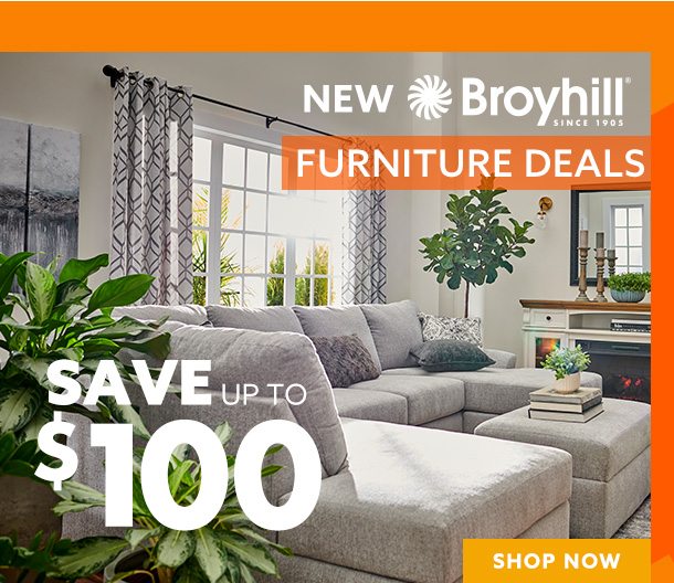 Broyhill Furniture Deals save up to $100