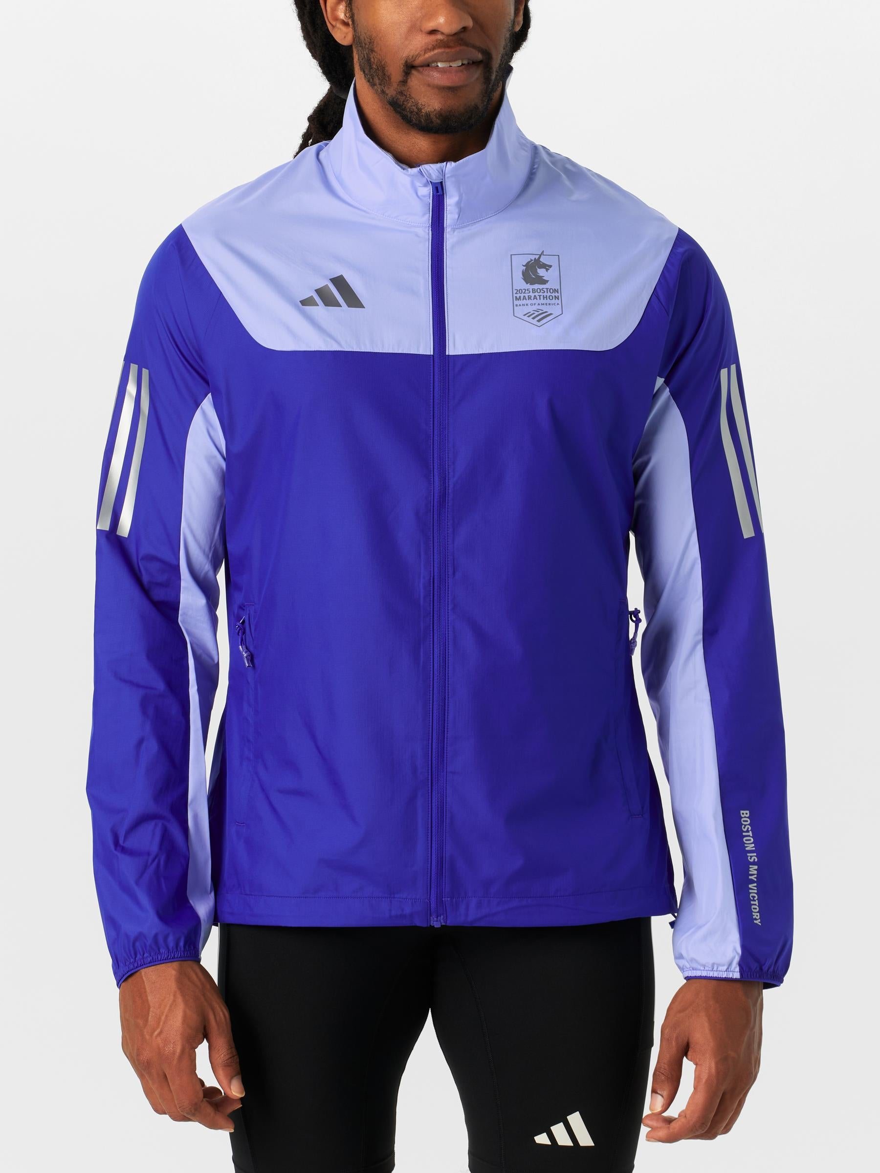 adidas Men's Boston Marathon 25 Celebration Jacket