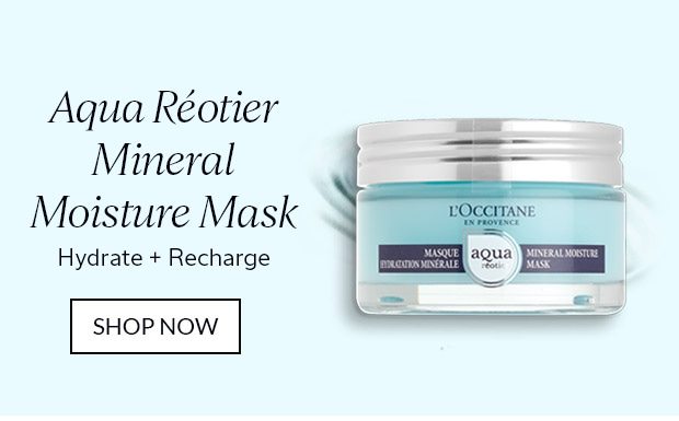 AQUA REOTIER MINERAL MOISTURE MASK. SHOP NOW