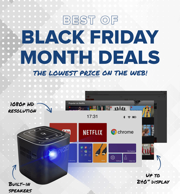 Black Friday Deals | PICO Mini Projector