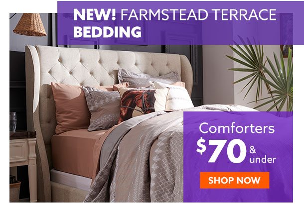 New! Farmstead Terrace Bedding