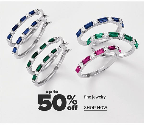 Up to 50% off Fine Jewelry - Shop Now