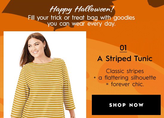 Shop Striped Tunic