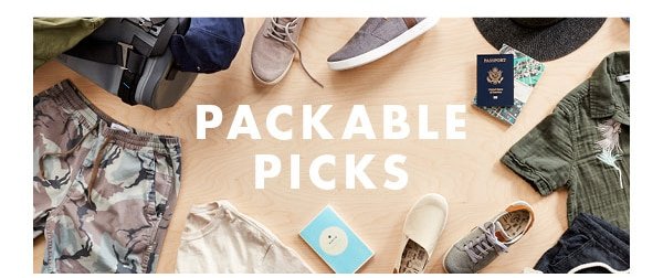 PACKABLE PICKS