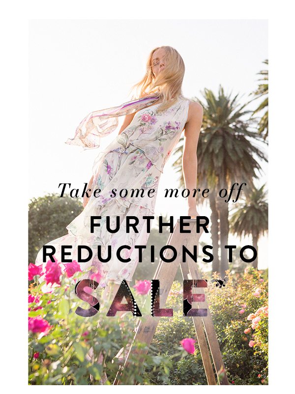 Further Reductions added to sale