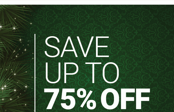 Save Up To 75% Off