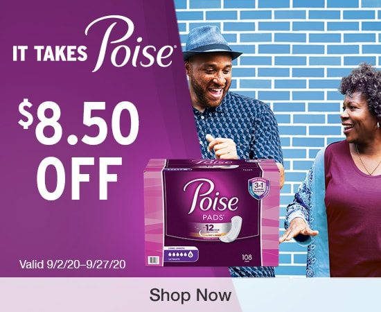 Poise Absorbent Pads, 108-Count $37.99 Delivered While supplies last.Shop Now