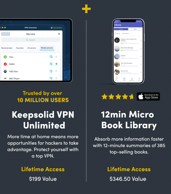 Keepsolid VPN + 12min Micro Book Library | Get Access