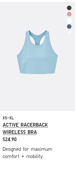 PDP1 - WOMEN ACTIVE RACEBACK WIRELESS BRA