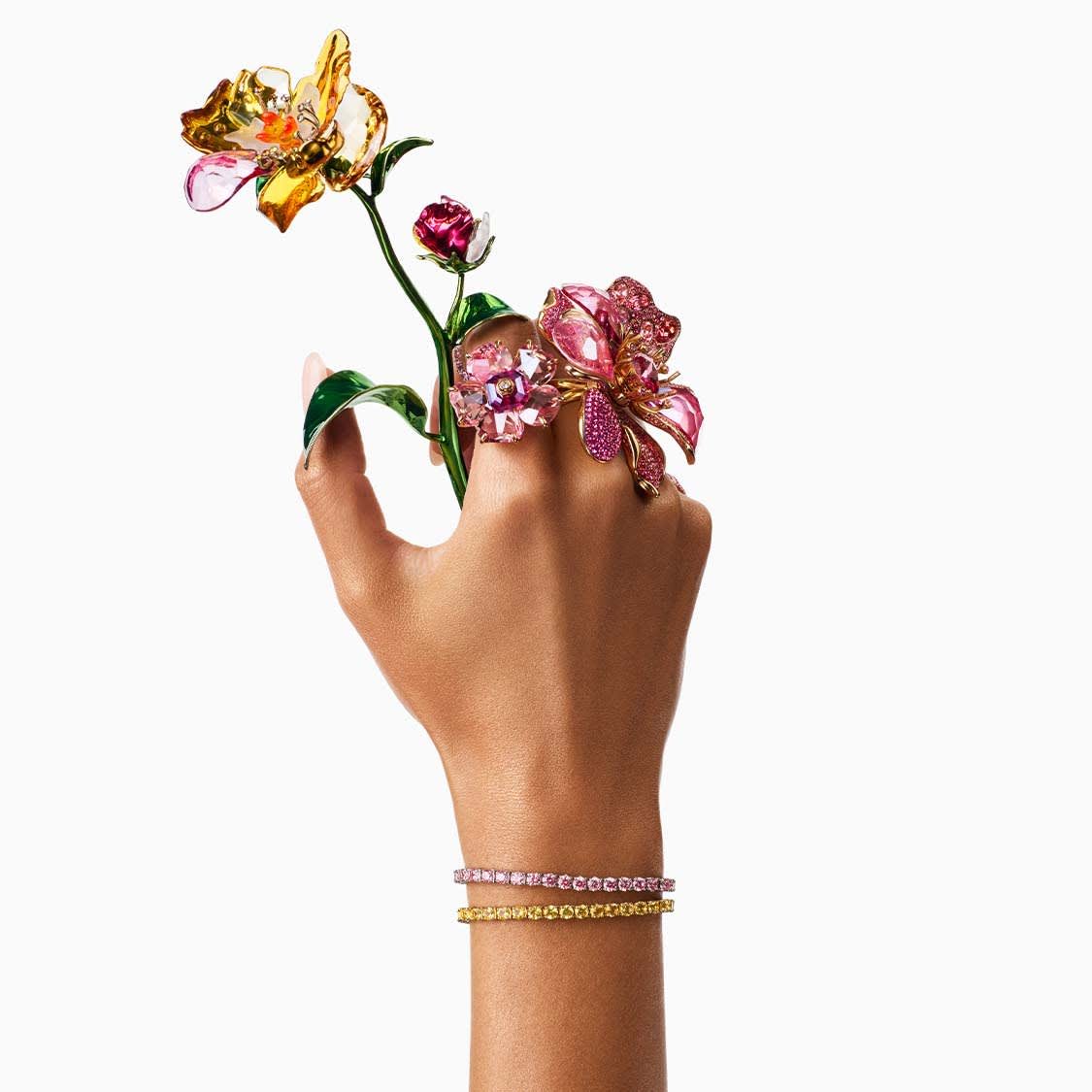 Swarovski crystallized bracelets
