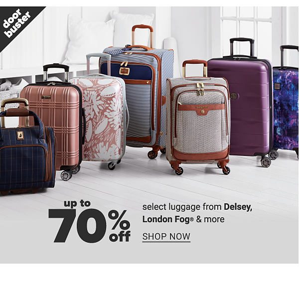 Up to 70% off select Luggage - Shop Now