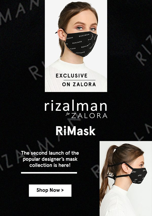Exclusive: RiMask by Rizalman for ZALORA is restocked!
