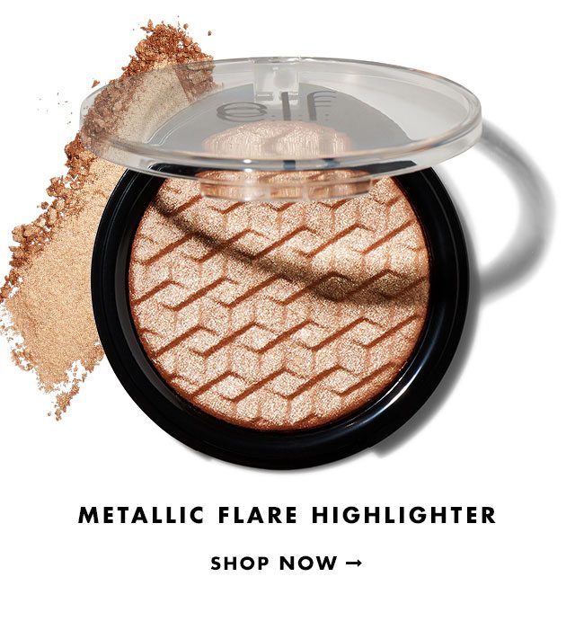 Metallic Flare Highlighter. Shop Now