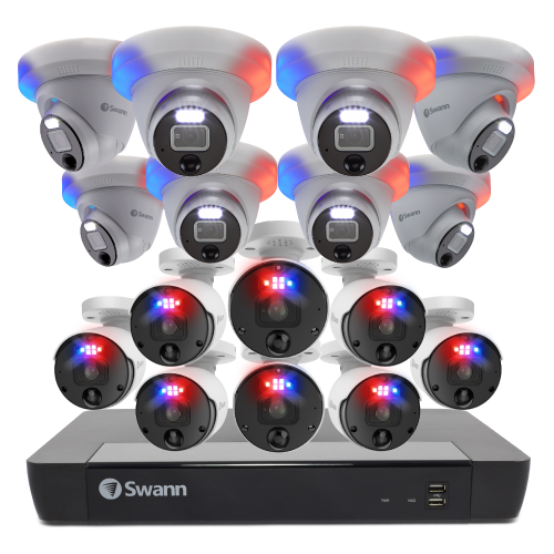 16 Camera 16 Channel 12MP Pro Enforcer™ NVR Security System - SONVK-1690008B8DE