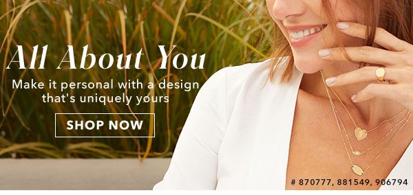 All About You. Shop Now