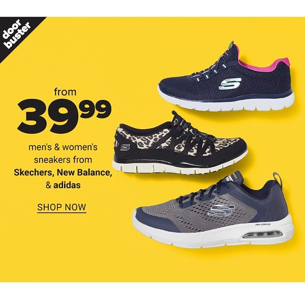 Buy 1 Get 1 50% Off Entire Stock Skechers, New Balance, & Adidas - Shop Now