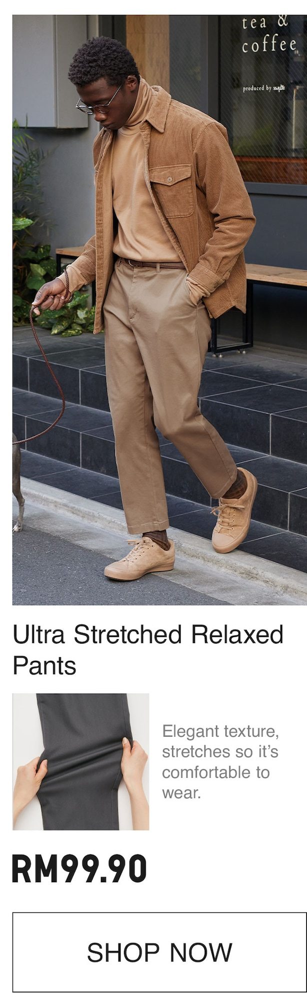 ULTRA STRETCH RELAXED PANTS