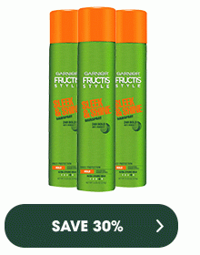 GARNIER FRUCTIS STYLE - SLEEK & SHINE - SAVE 30 PERCENT >