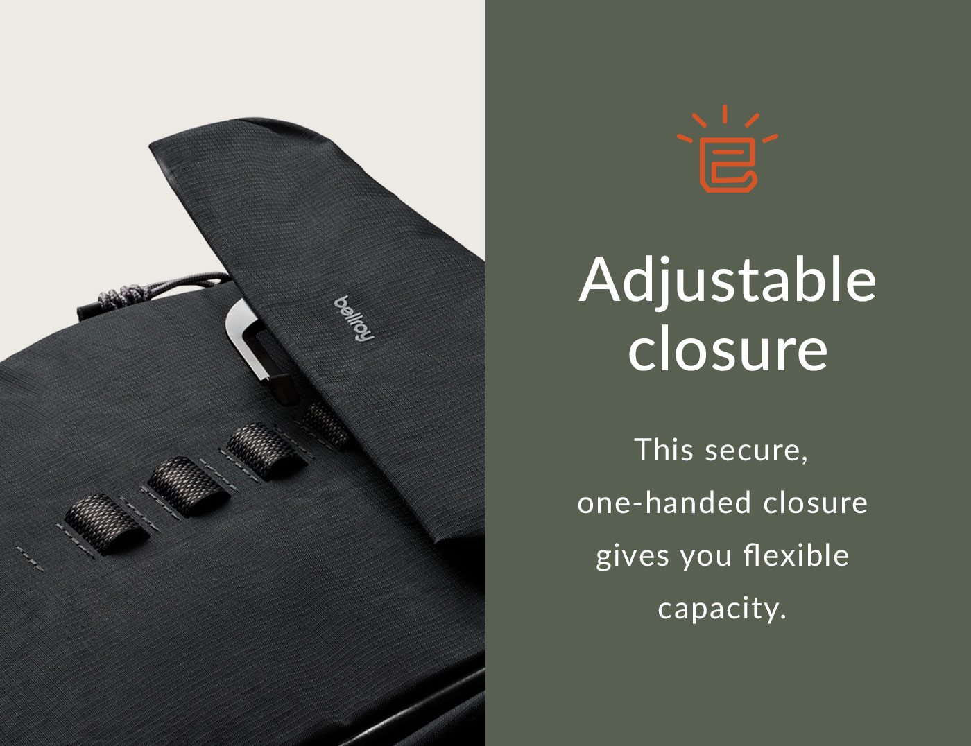 Adjustable closure