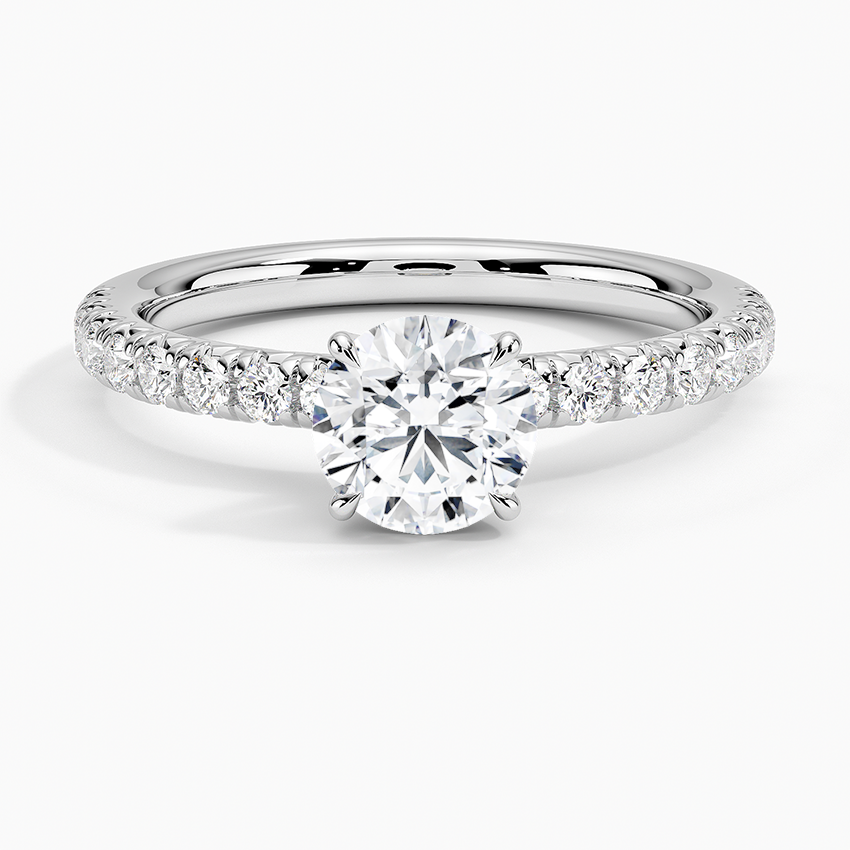 Platinum Amelie Diamond Ring (1/3 ct. tw.)