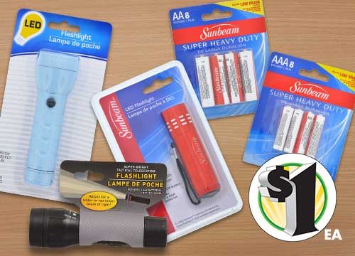 In-Store Special: Flashlights & Batteries