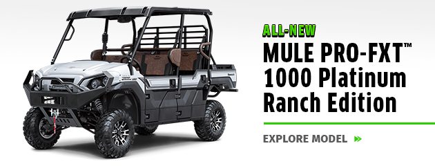 ALL-NEW MULE PRO-FXT™ 1000 Platinum Ranch Edition