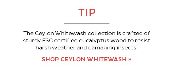 Ceylon Whitewash Collection