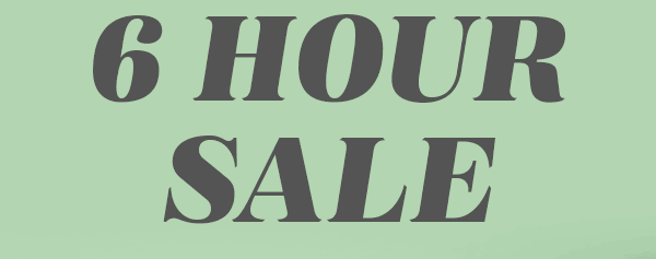 6 hour sale.