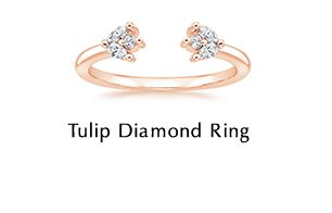Tulip Diamond Ring