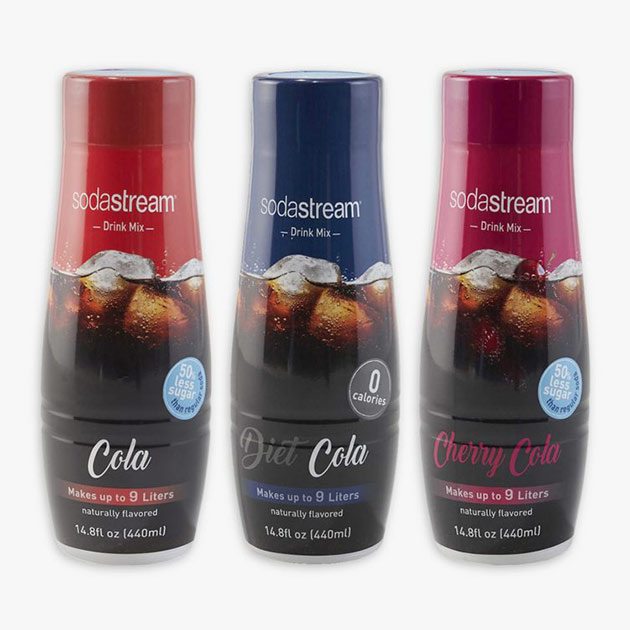 sodastream® Flavored Sparkling Drink Mixes