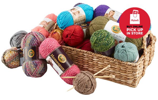 All Lion Brand Yarn