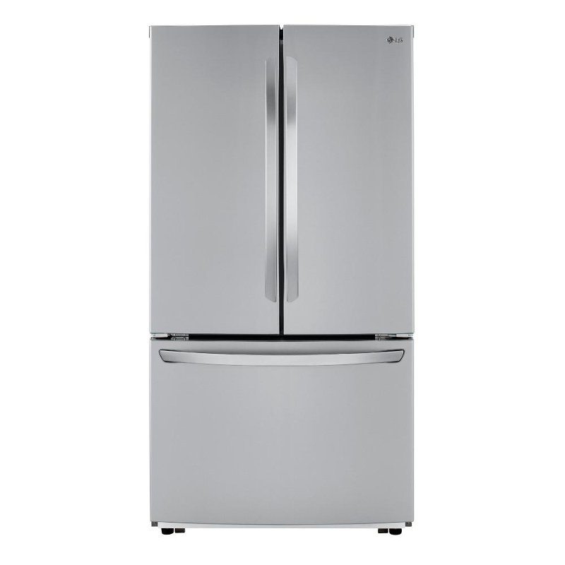 LG 22.8 cu ft Counter Depth French Door Refrigerator - Fingerprint Resistant Stainless Steel