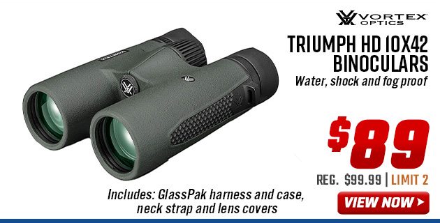 Vortex Triumph HD 10x42 Binoculars