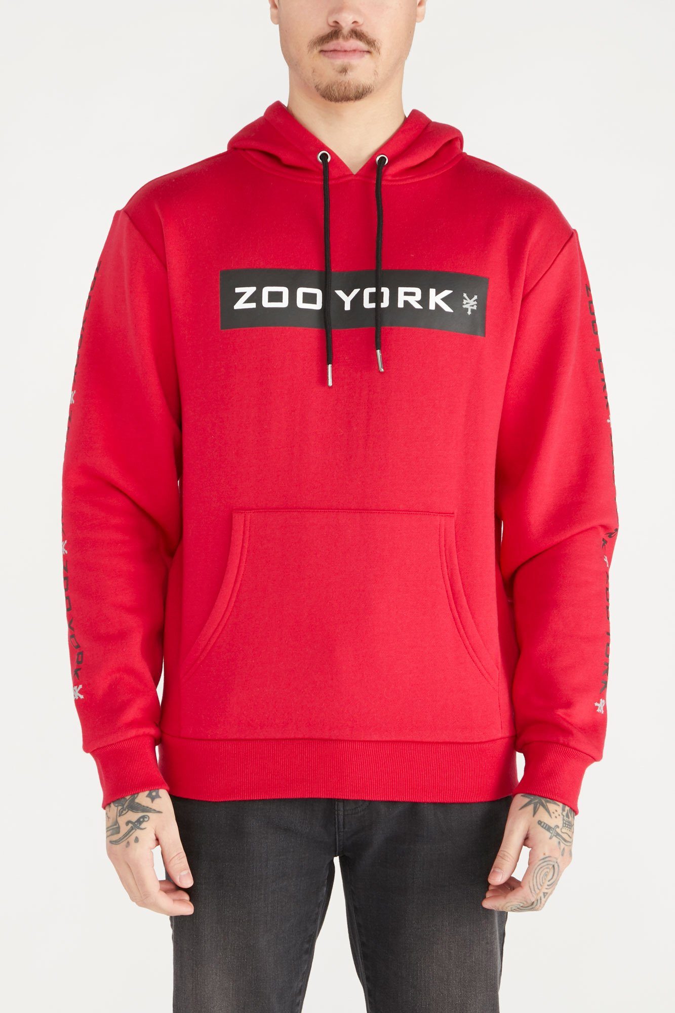 Zoo York Mens Box Logo Hoodie