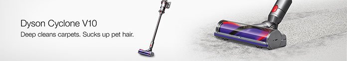 Dyson Cyclone V10 Total Clean+ Cord Free Stick Vacuum