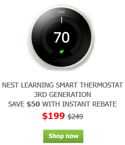 Nest Learning Smart Thermostat 3rd Generation