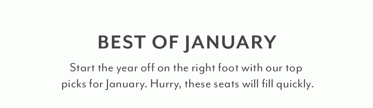 Best of January