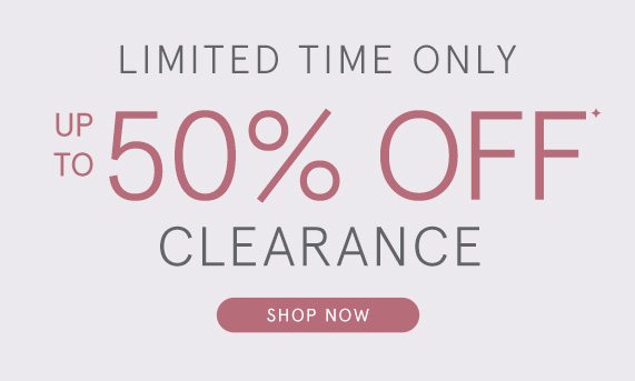 Up to 50% Off Clearance