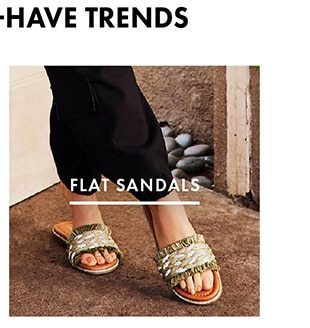 FLAT SANDALS