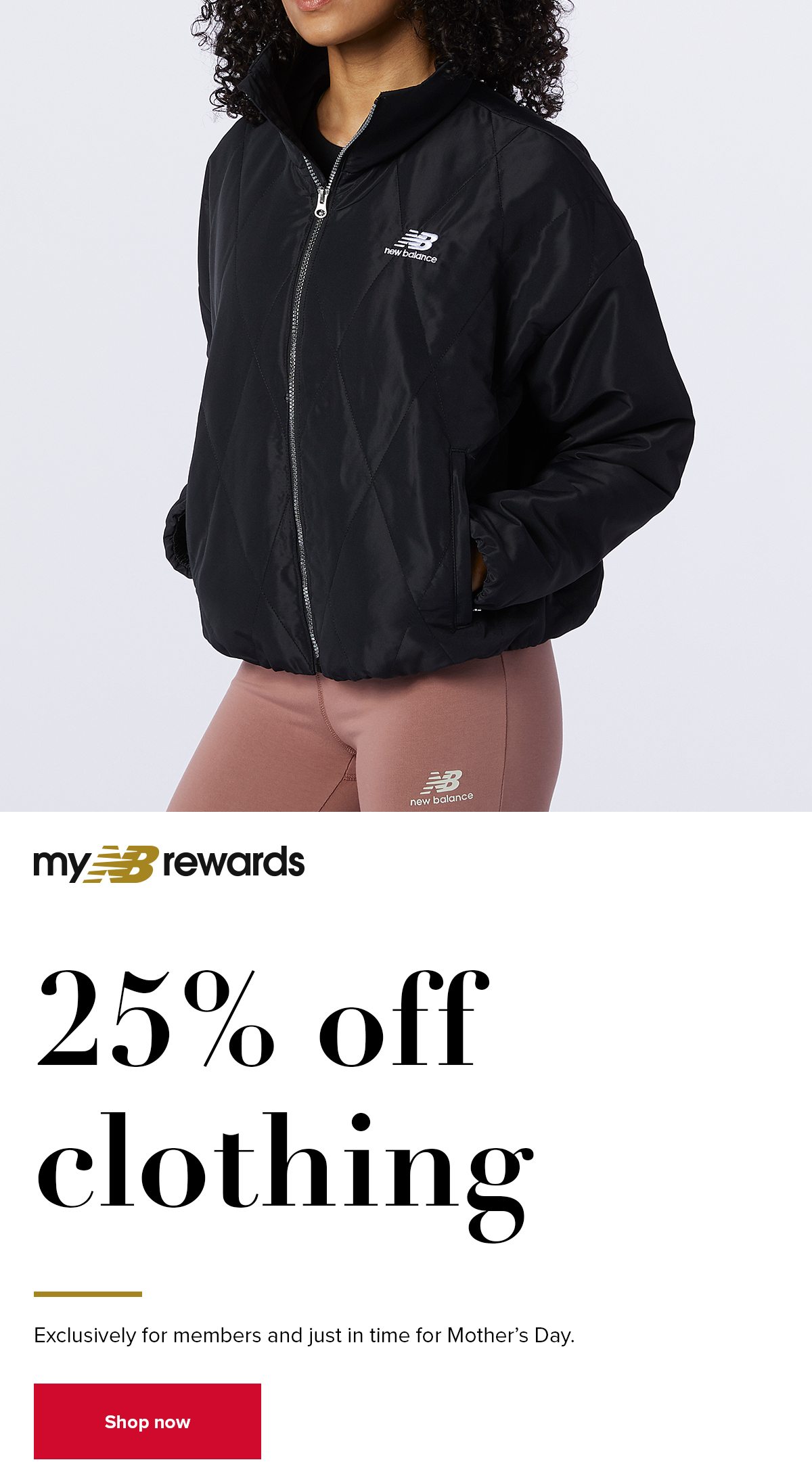 Shop 25% off clothing