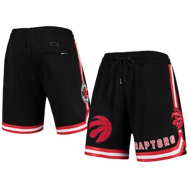 Pro Standard Toronto Raptors Black Chenille Shorts