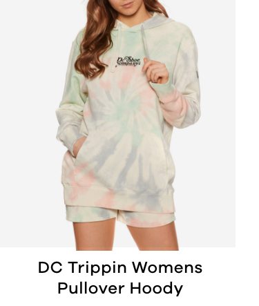 DC Trippin Womens Pullover Hoody