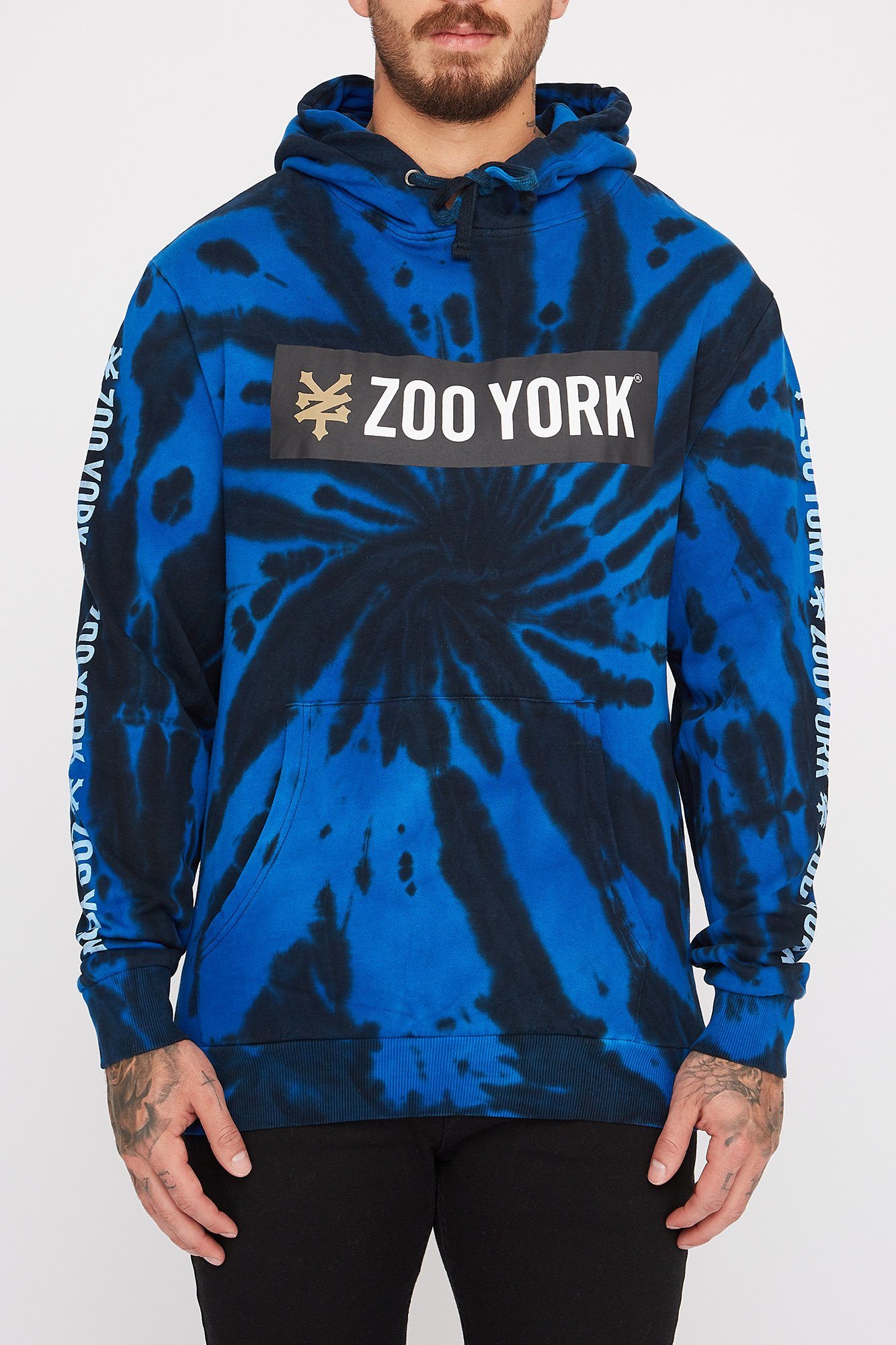 zoo york tie dye hoodie