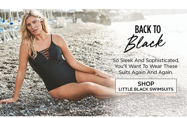 Back To Black - Shop Little Black Swimsuits