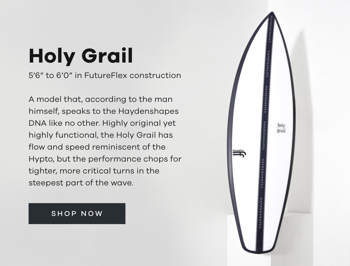 Holy Grail FutureFlex FCS II 5 Fin Surfboard