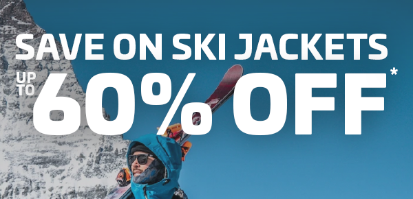 UP TO 60% OFF SKI JACKETS